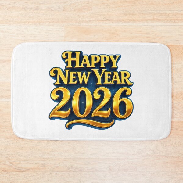 Item preview, Happy New Year 2026 Golden Stars designed and sold by murad2020.