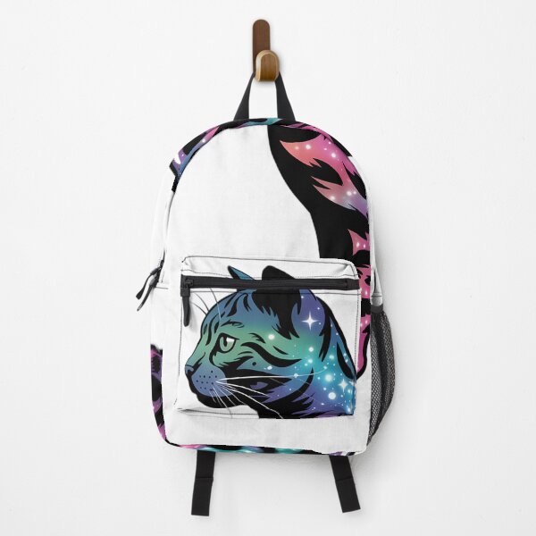 Item preview, Bengal Galaxy Spots Neon Cat Sticker | Starry Pattern Exotic Feline Art designed and sold by GiftsForge.