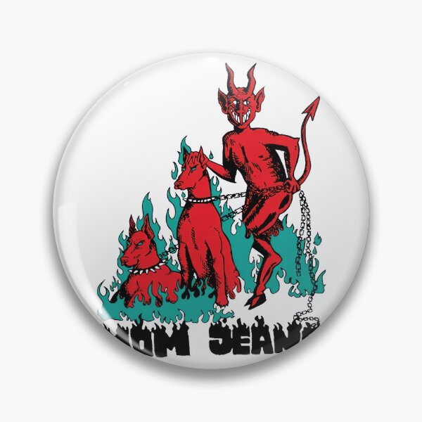 Item preview, Mom Jeans Devil Dog Cropped Boxy designed and sold by nutslaveer.