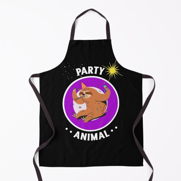 Item preview, Funny Sloth: Party animal designed and sold by AlfredsTees.