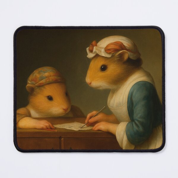 Item preview, The Young Schoolmistress (After Jean-Siméon Chardin) designed and sold by gandolfwizard.