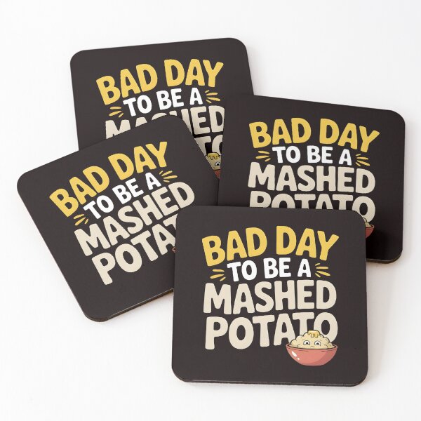 Item preview, Funny Thanksgiving Design – Bad Day to Be a Mashed Potato designed and sold by Redgiant87x.