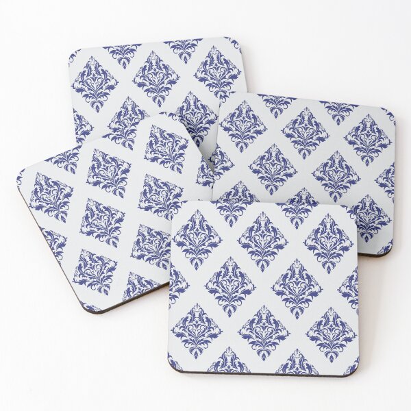 Item preview, Vintage Dark Damask – Warm Classic Elegance Pattern designed and sold by Line-Aura.