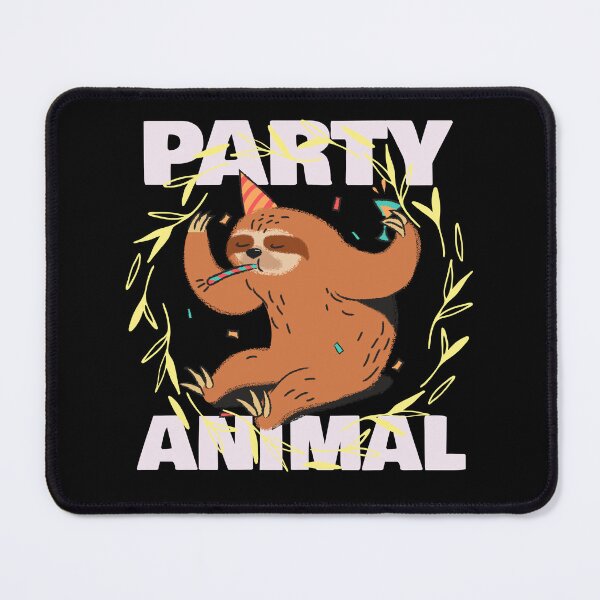 Item preview, Funny Sloth: Party animal 2 designed and sold by AlfredsTees.