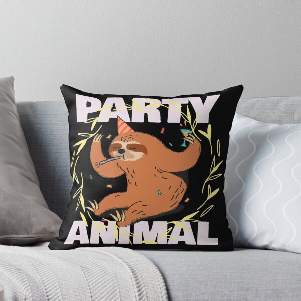 Item preview, Funny Sloth: Party animal 2 designed and sold by AlfredsTees.