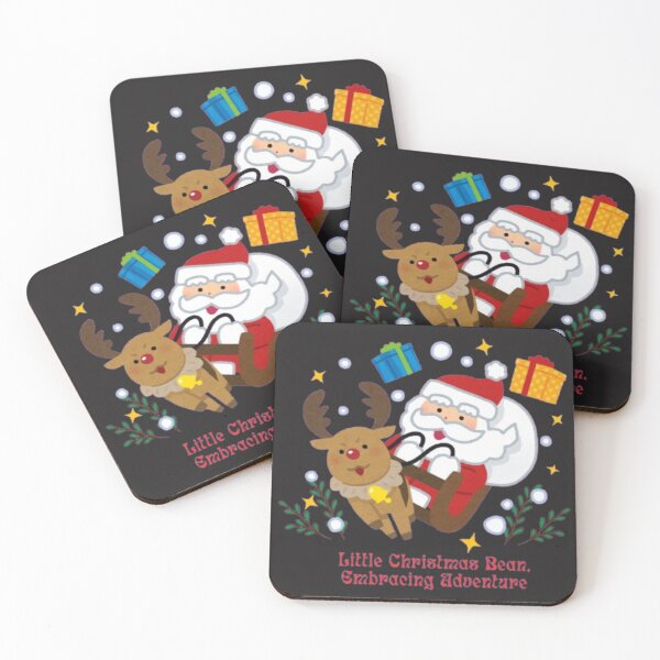 Item preview, Cute Santa & Reindeer Christmas Adventure designed and sold by THE JIZU SHOP.