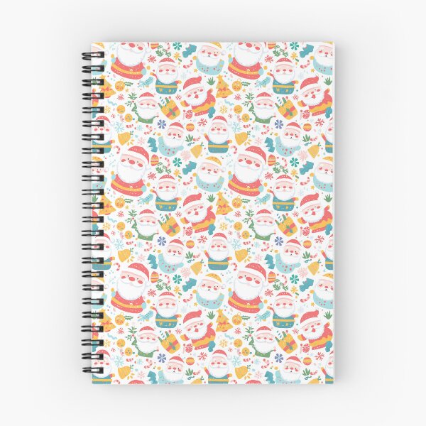 Item preview, Cute Colorful Santa Pattern iPhone Case designed and sold by chomdesign.