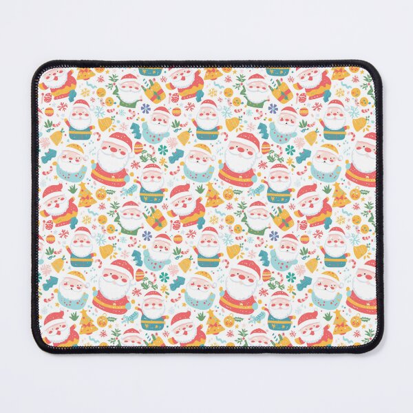 Item preview, Cute Colorful Santa Pattern iPhone Case designed and sold by chomdesign.