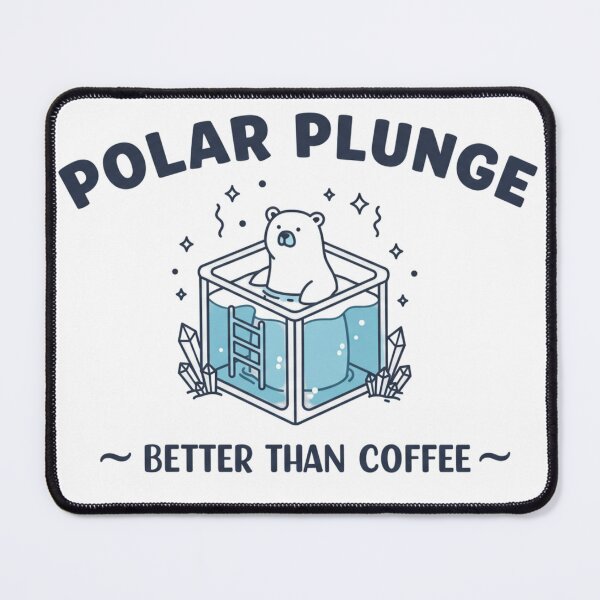 Item preview, Polar Plunge Challenge - Ice Cold Warrior designed and sold by FitEnvy.