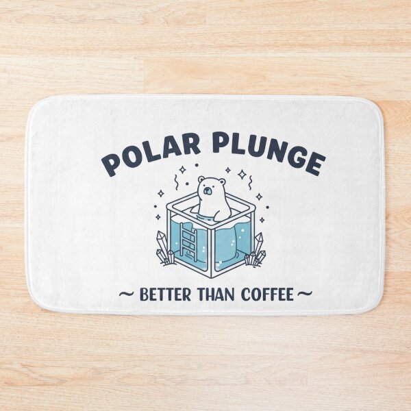 Item preview, Polar Plunge Challenge - Ice Cold Warrior designed and sold by FitEnvy.