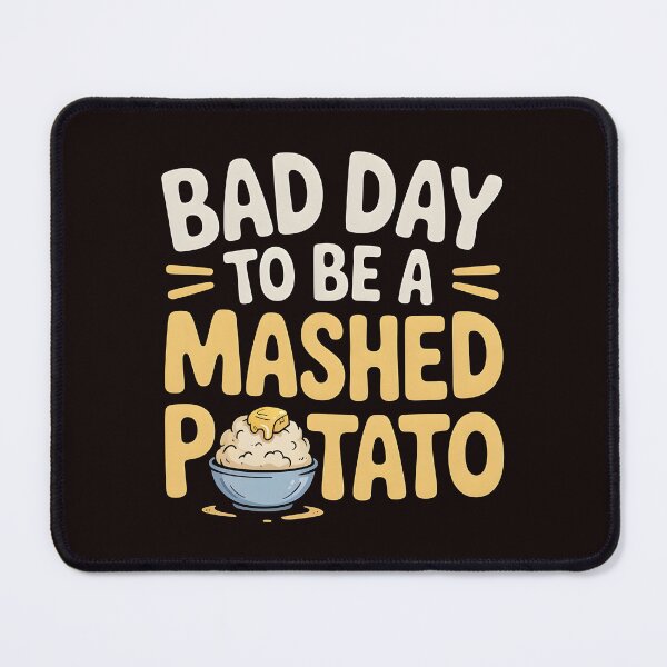 Item preview, Thanksgiving Dinner Humor – Bad Day to Be a Mashed Potato designed and sold by Redgiant87x.