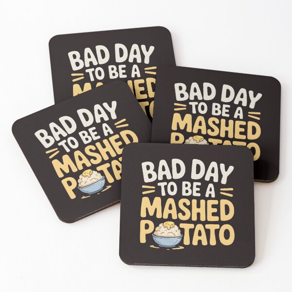 Item preview, Thanksgiving Dinner Humor – Bad Day to Be a Mashed Potato designed and sold by Redgiant87x.