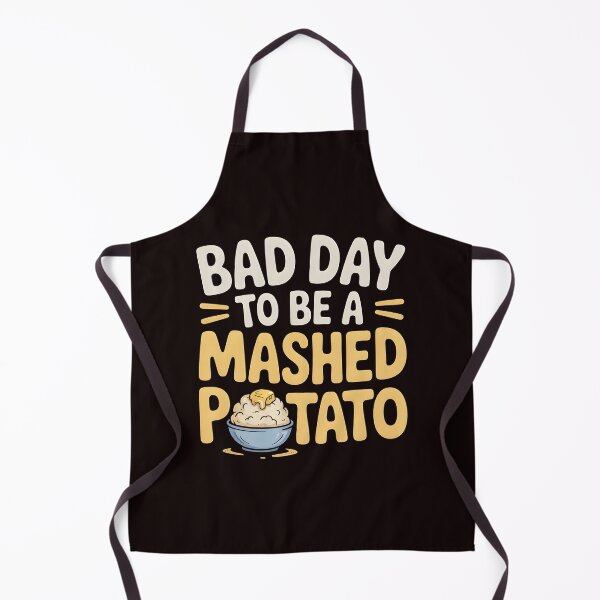 Item preview, Thanksgiving Dinner Humor – Bad Day to Be a Mashed Potato designed and sold by Redgiant87x.
