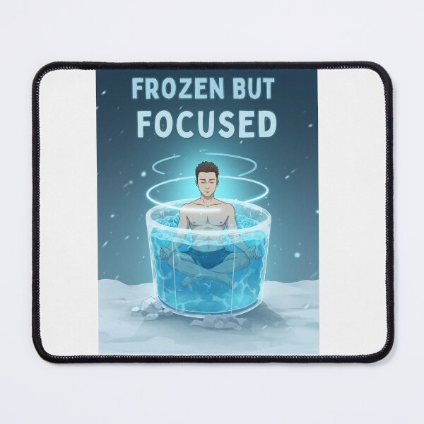 Item preview, Frozen but focused! Ice Bath Therapy & Wellness Enthusiast designed and sold by FitEnvy.