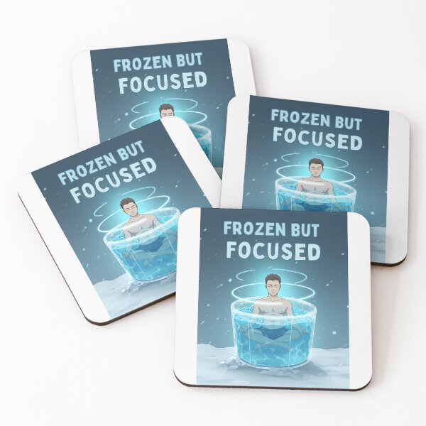 Item preview, Frozen but focused! Ice Bath Therapy & Wellness Enthusiast designed and sold by FitEnvy.