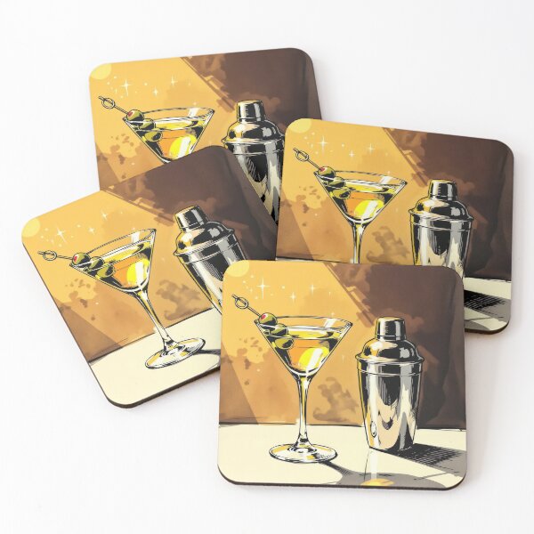 Item preview, Martini - Shaken designed and sold by Leslie Montgomery Art.