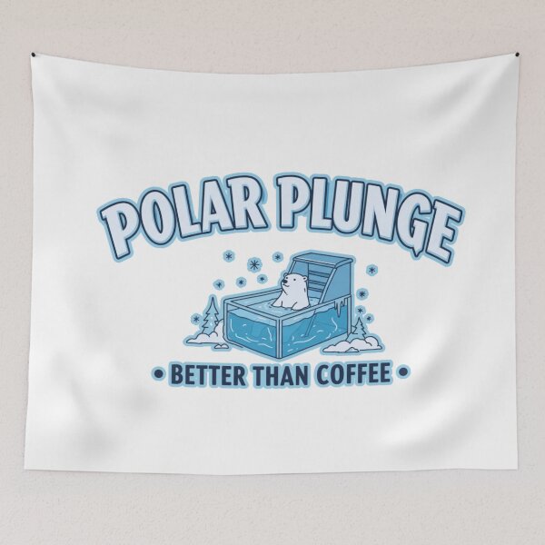 Item preview, Polar Plunge - Freezing for a Cause designed and sold by FitEnvy.