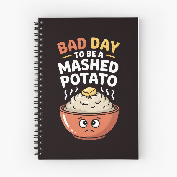 Item preview, Bad Day to Be a Mashed Potato – Funny Food Pun Design designed and sold by Redgiant87x.