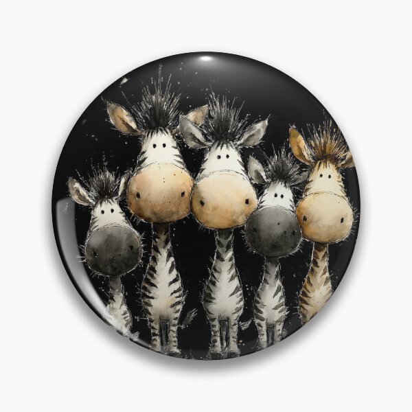 Item preview, Gorgeous Zebras ' Zebras on Stage ' BY SHiRLeY MacARTHuR designed and sold by Shirley MacArthur Art.