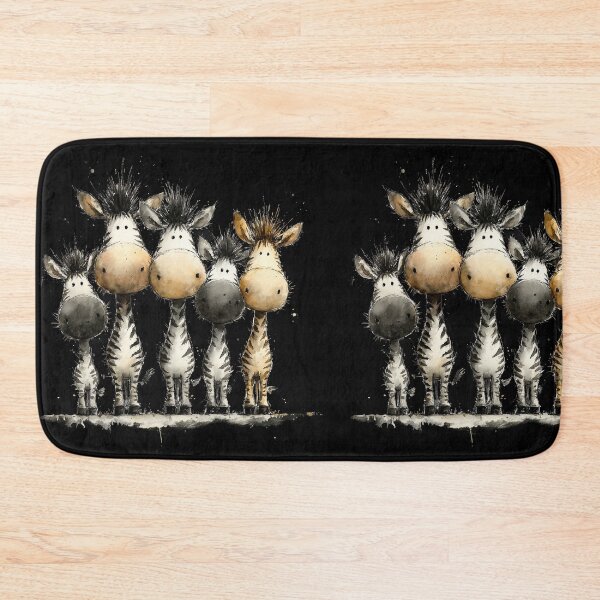 Item preview, Gorgeous Zebras ' Zebras on Stage ' BY SHiRLeY MacARTHuR designed and sold by Shirley MacArthur Art.