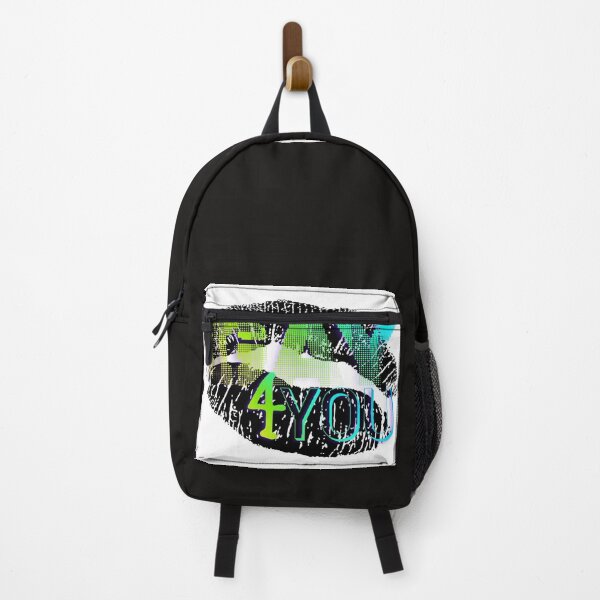 Item preview, colorful words on black lips designed and sold by Mickey-Inc.