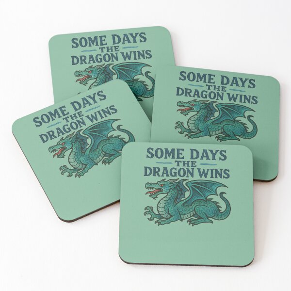 Item preview, Some Days the Dragon Wins designed and sold by FrictionMaxxing.