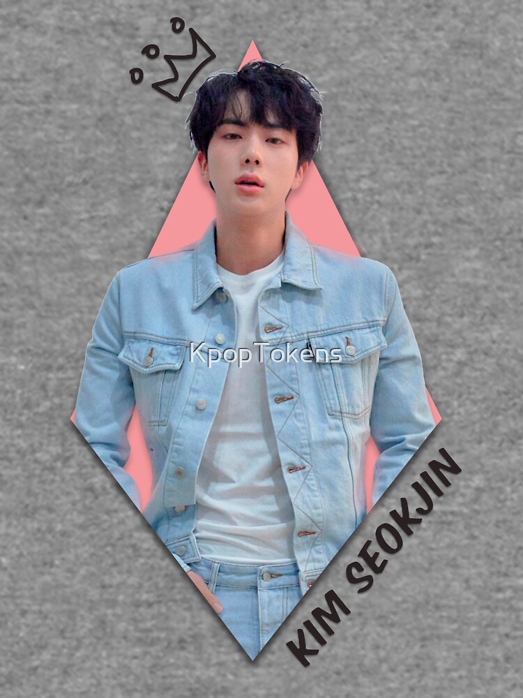 BTS Jin kim Seokjin Prince Pink  Poster for Sale by KpopTokens