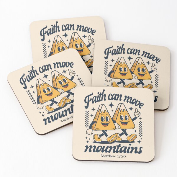 Item preview, Faith Can Move Mountains Matthew 17:20 Christian designed and sold by stylesip.
