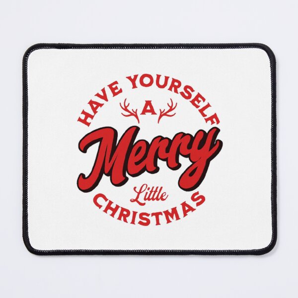 Item preview, Have Yourself a Merry Little Christmas Typography designed and sold by Feel Good Design.