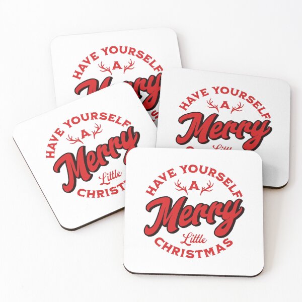 Item preview, Have Yourself a Merry Little Christmas Typography designed and sold by Feel Good Design.