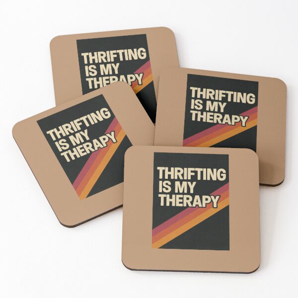 Item preview, Thrifting is my Therapy designed and sold by FrictionMaxxing.