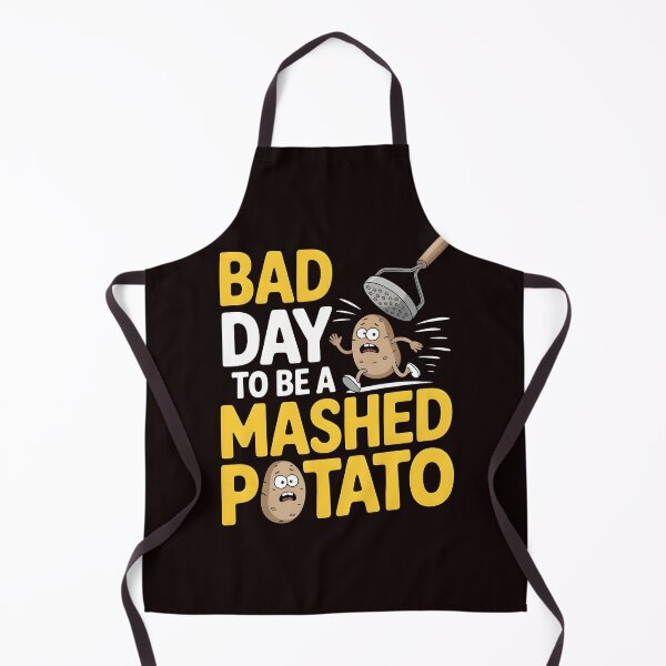 Item preview, Bad Day to Be a Mashed Potato – Thanksgiving Comedy Design designed and sold by Redgiant87x.