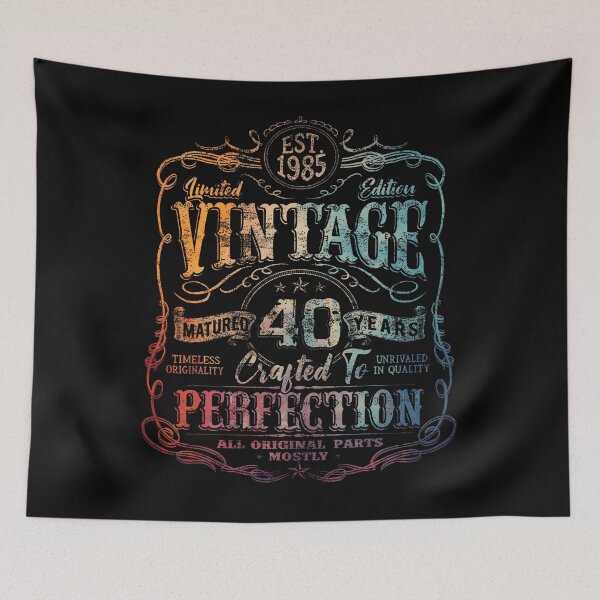 Item preview, Vintage 1985 Limited Edition Shirt 40 Year Old 40Th Birthday designed and sold by MadalynKiehn.