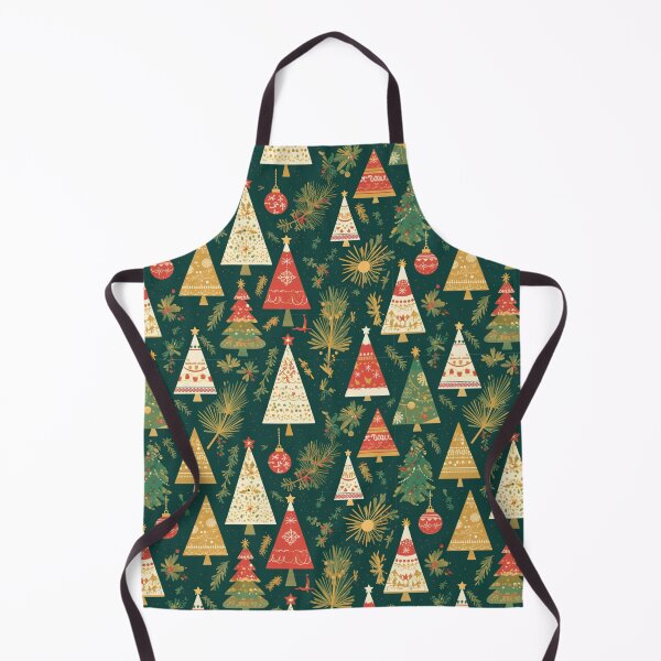 Item preview, Elegant Christmas Tree Pattern Festive Holiday Forest Design iPhone Case designed and sold by chomdesign.