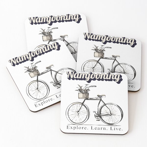 Item preview, Namjooning Explore Learn Live Poster |  Namjoon Aesthetic Decor designed and sold by FitEnvy.