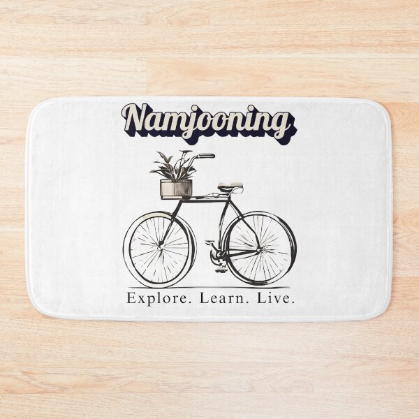 Item preview, Namjooning Explore Learn Live Poster |  Namjoon Aesthetic Decor designed and sold by FitEnvy.
