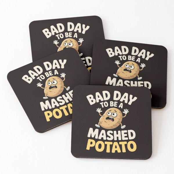Item preview, Bad Day to Be a Mashed Potato – Funny Thanksgiving Meme Design designed and sold by Redgiant87x.