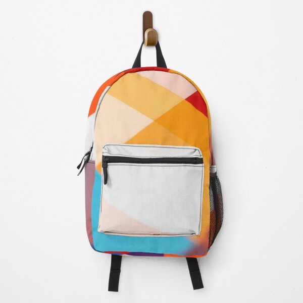 Item preview, Colorful abstract geometric shapes overlap creating a vibrant and modern design designed and sold by CharlieDesings.