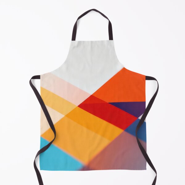 Item preview, Colorful abstract geometric shapes overlap creating a vibrant and modern design designed and sold by CharlieDesings.