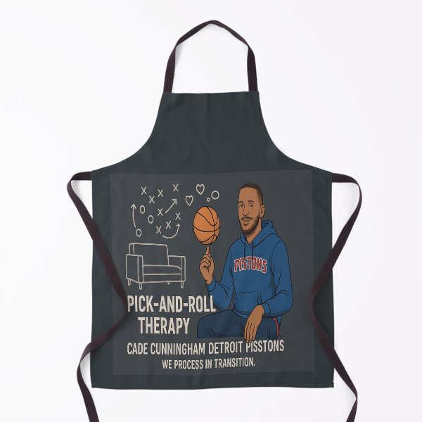 Item preview, Pick-and-Roll Therapy — Cade Cunningham Detroit Hoops Art designed and sold by POD DYNASTY.