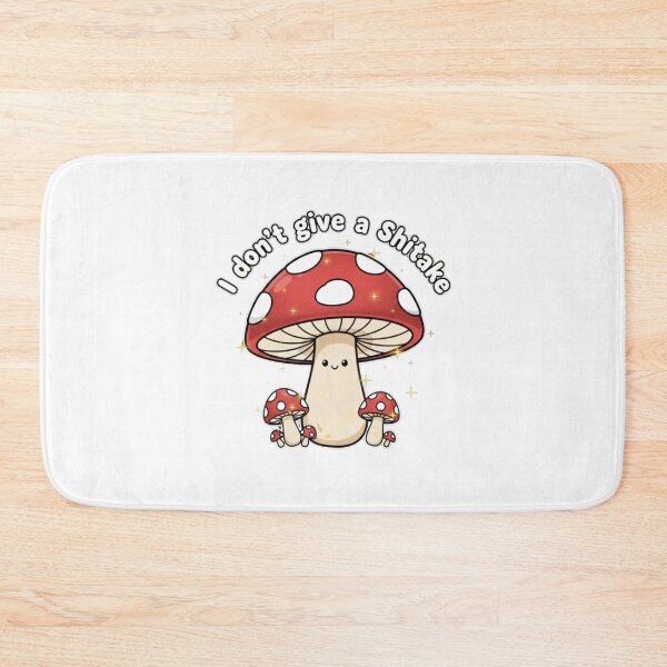 Item preview, I don't give a, shitake, mushroom, kawaii, funnyfits70, Humor, Funny, retro, vintages, funny quotes, animal humor, designed and sold by FunnyFits70.