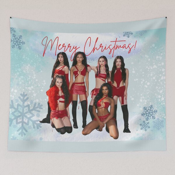 Item preview, Merry Christmas KATSEYE designed and sold by jaofnn.