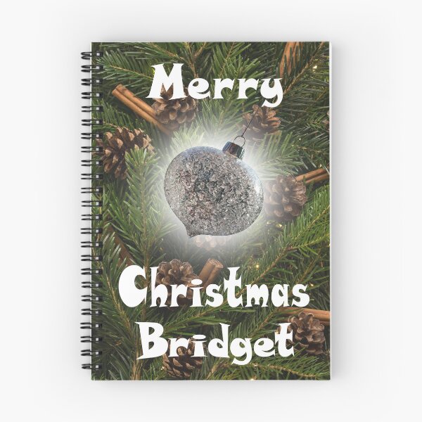 Item preview, Merry Christmas Bridget - Pine & Cinnamon with Glass Bauble :) designed and sold by Myriel-Myriel.