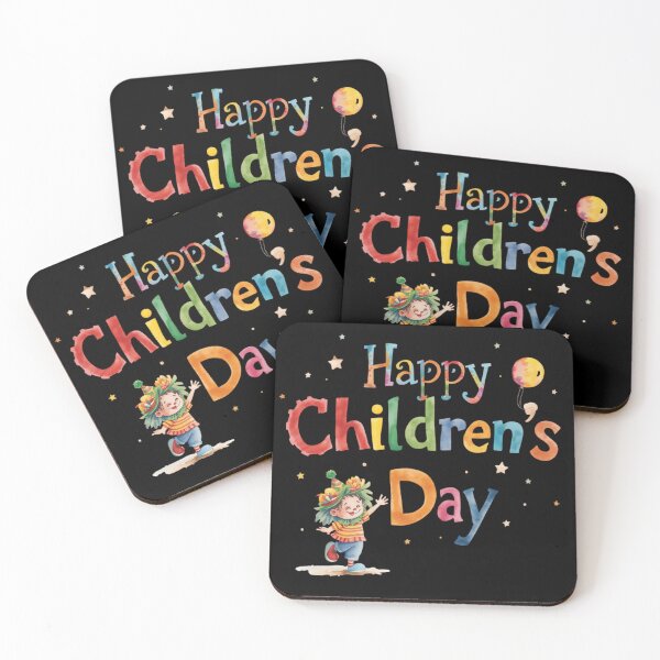 Item preview, Happy Children's Day Watercolor Fun designed and sold by Khadigadesings.