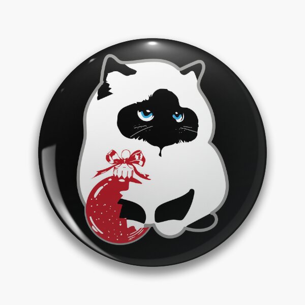 Item preview, NO REGRETS Funny Cat - Minimalist Birman Cat Meme designed and sold by SKETCHYANDGRAPHIC.