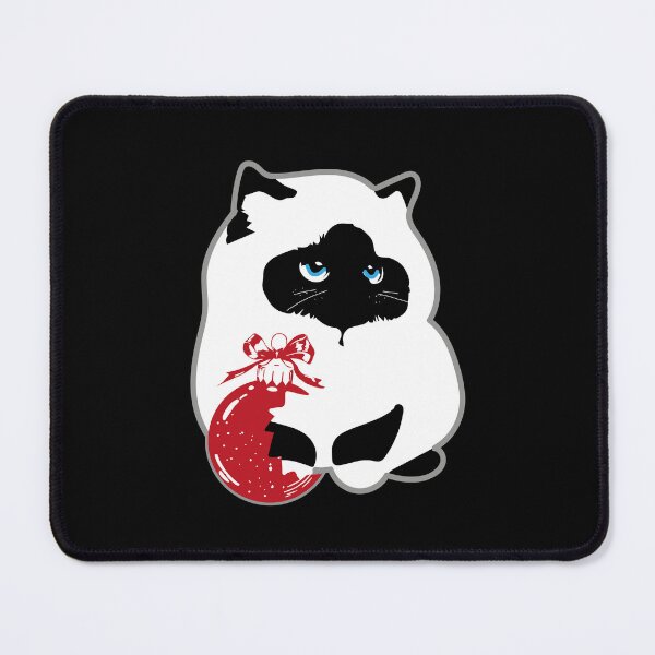 Item preview, NO REGRETS Funny Cat - Minimalist Birman Cat Meme designed and sold by SKETCHYANDGRAPHIC.