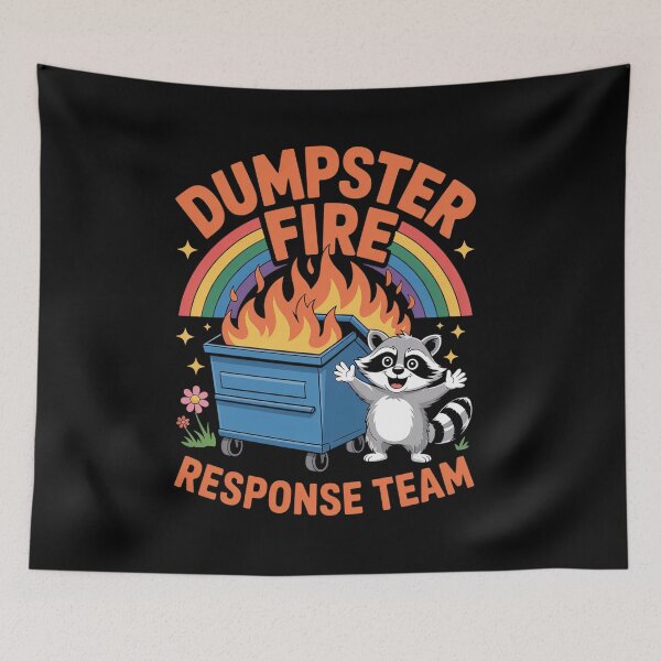 Item preview, Dumpster Fire Response Team designed and sold by Veroniadic.