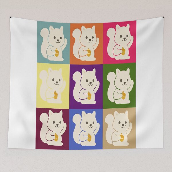 Item preview, Good Luck Squirrell – Pop Art  designed and sold by SecretSquirrellDesigns.