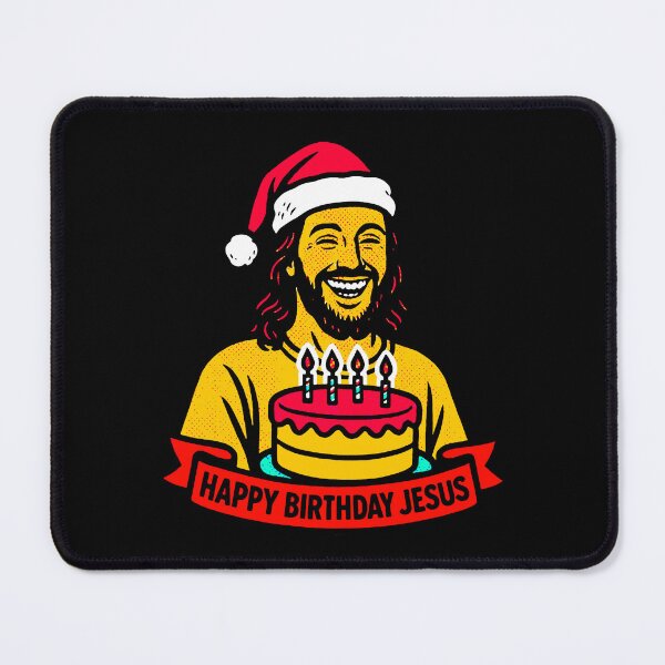 Item preview, Happy Birthday Jesus Christmas Hat Birthday Cake designed and sold by plushism.