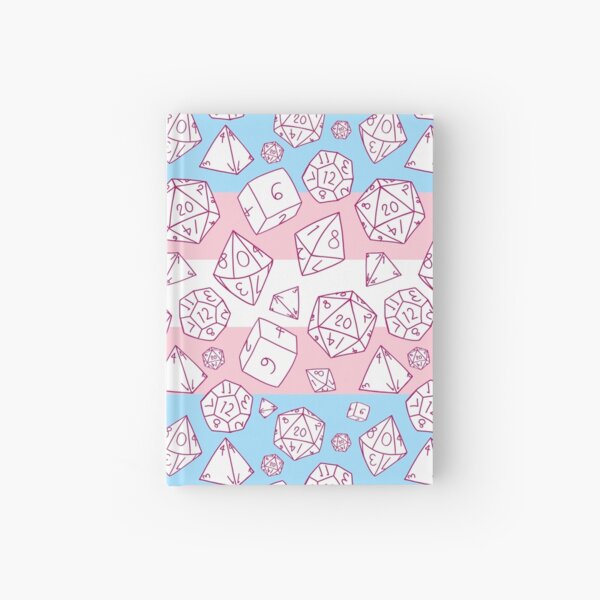 Dice! Dice! Dice! — Trans Pride! Hardcover Journal